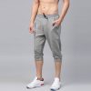 Melange Solid Sports Shorts