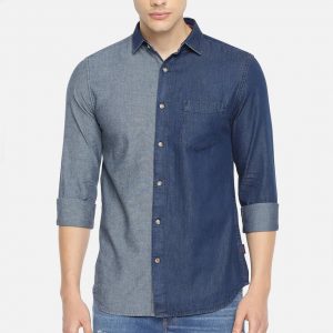 Slim Fit Denim Shirt