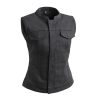 Women’s Motorcycle Twill Vest